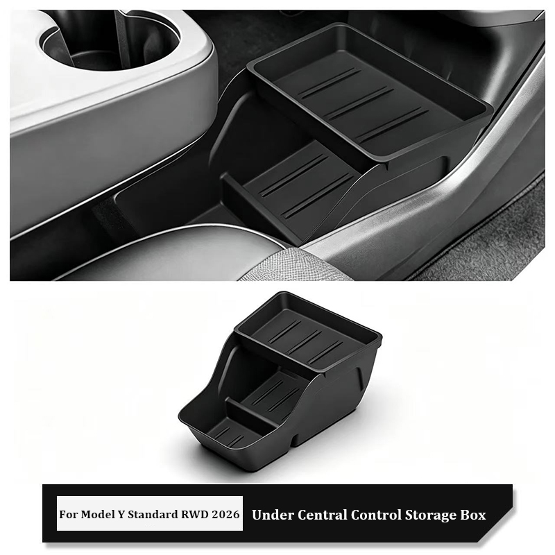 Car Seat Organizer - TPE Center Console Lower Storage Box