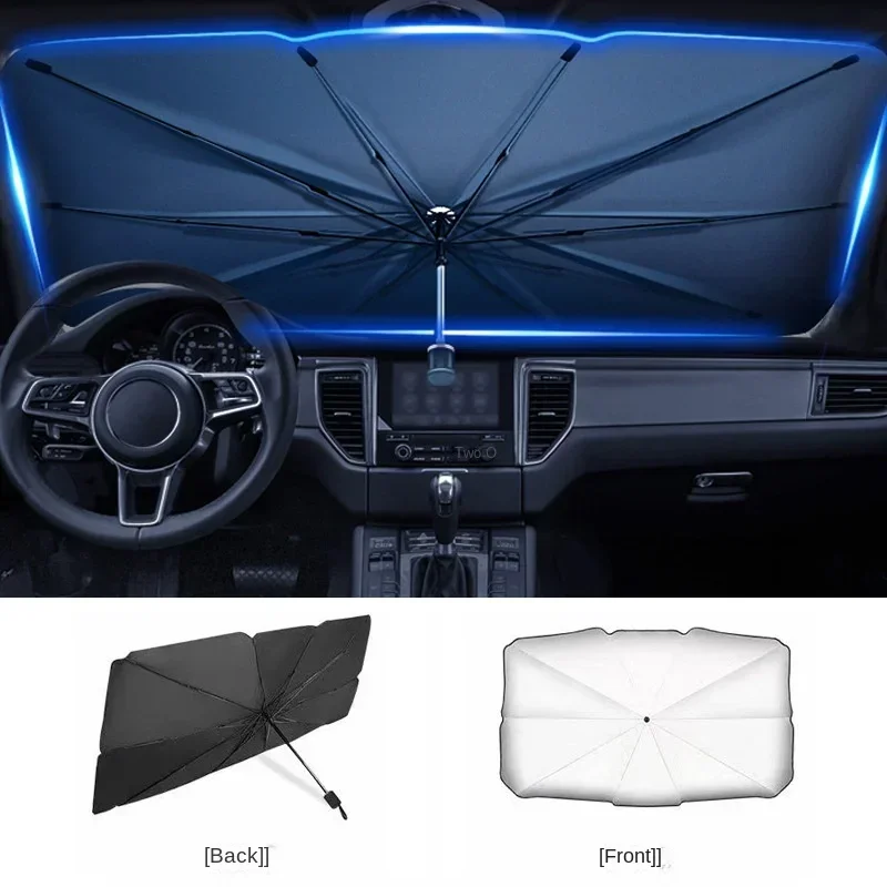 Windshield Sun Shade - Baseus Windshield SunShade Umbrella Hemmed Edges