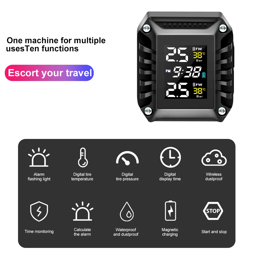 Motorcycle Tire Pressure Monit - Tire Pressure Monitor ulasan dan harga