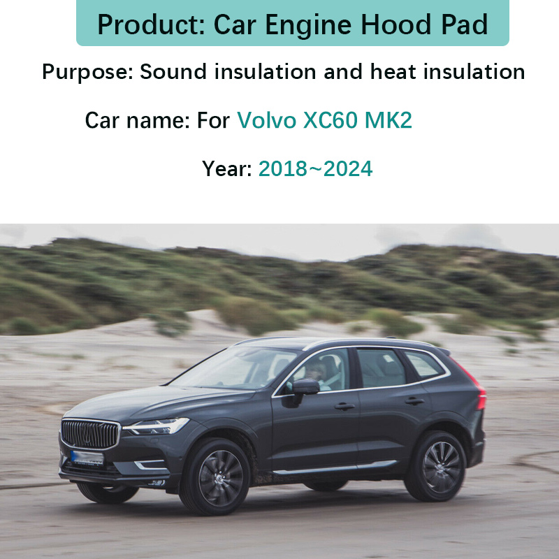 Car Engine Hood Soundproof Cov - Volvo Car Accessories Xc60 ulasan dan harga