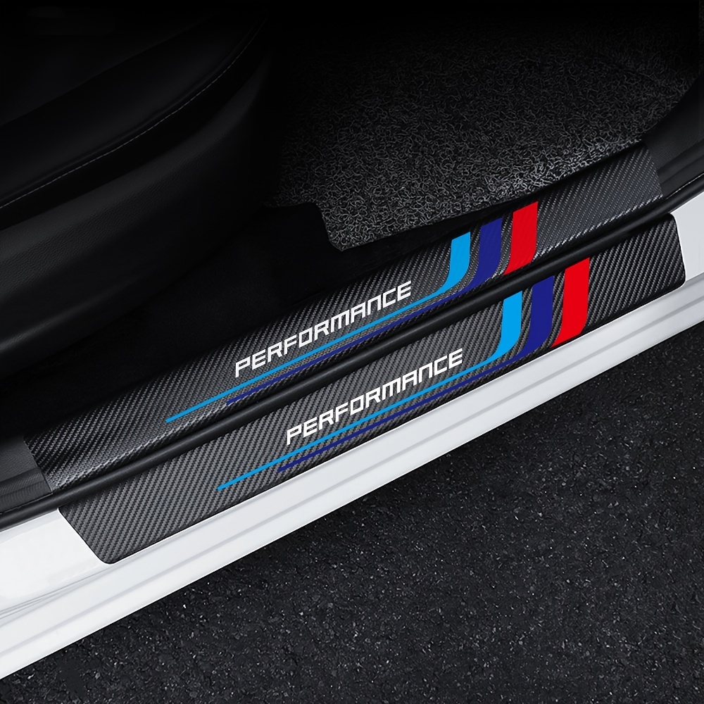 4pcs Carbon Fiber Sill Plate S - Car Accessories Quotes ulasan dan harga