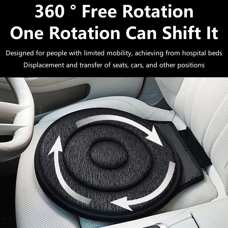 360 Degree Rotating Seat Cushi - Car Seat Cushion Memory Foam ulasan dan harga