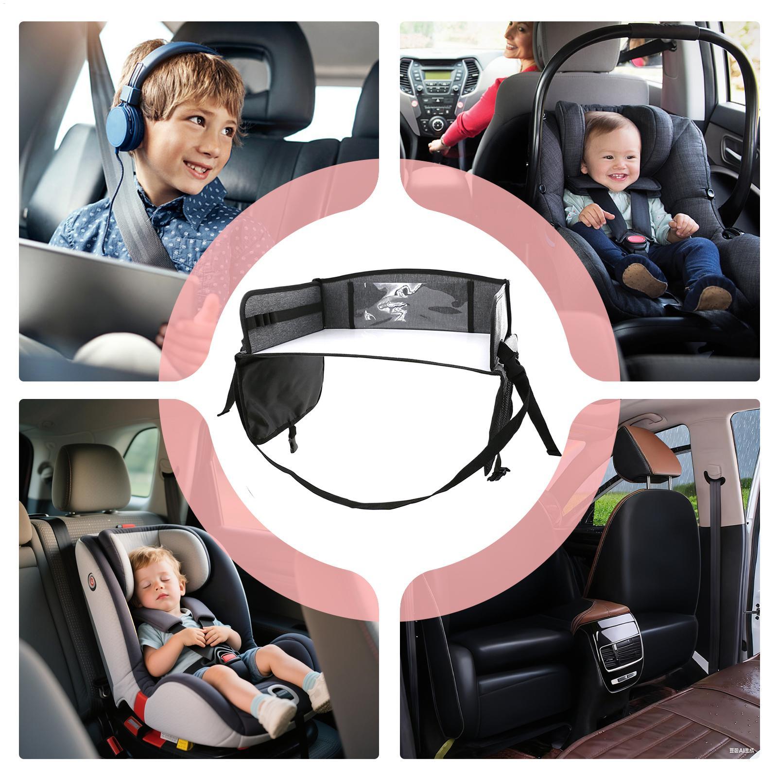 Kids Car Tray With Pocket Fold - Car Seat Organizer ulasan dan harga