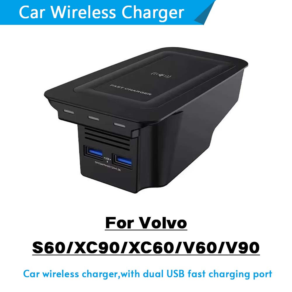 ⭐Genuine⭐ Car Wireless Charger - Volvo Car Accessories Xc60 ulasan dan harga