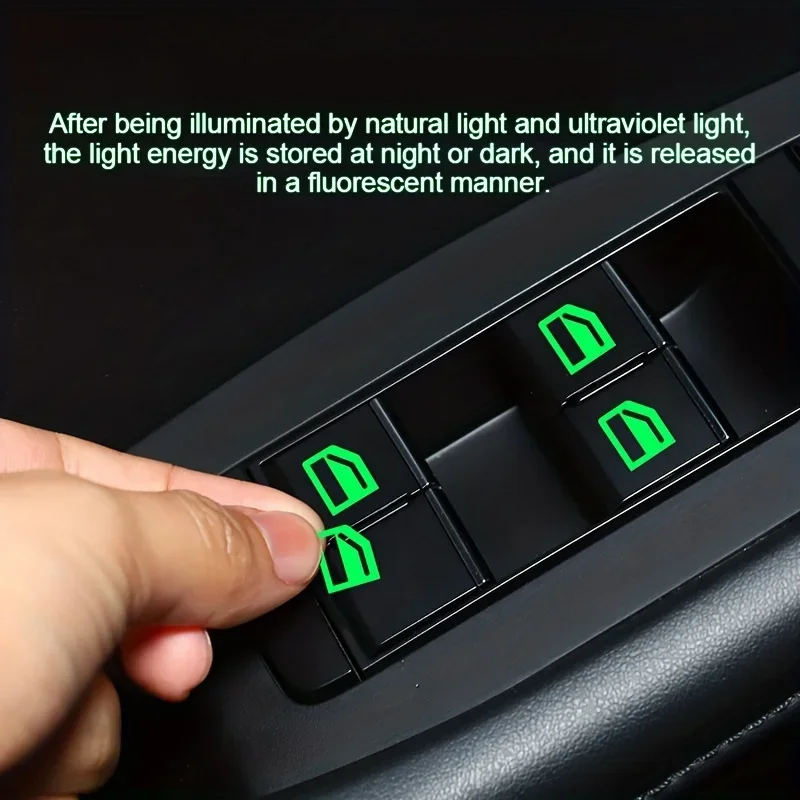 1 Set Glow-in-the-Dark Car But - Car Accessories Quotes ulasan dan harga