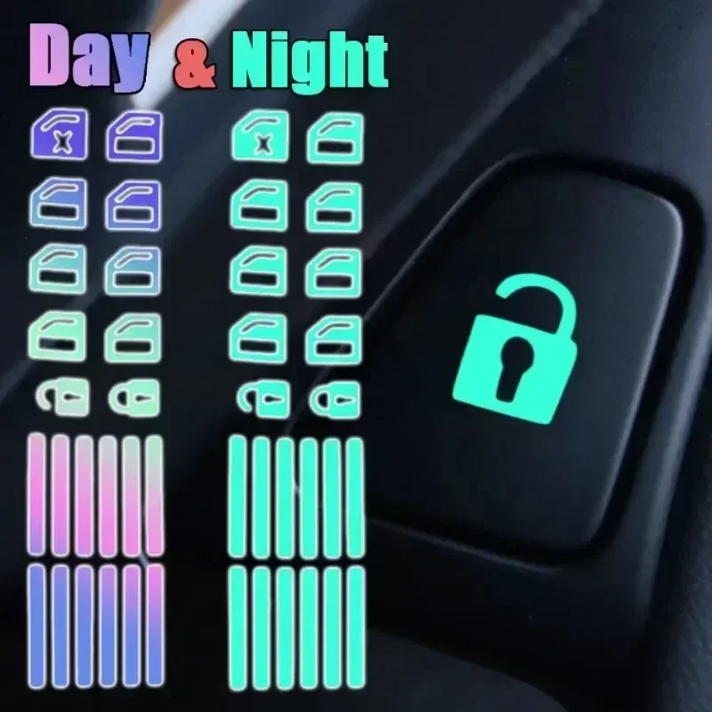 1 Set Glow-in-the-Dark Car But - Car Accessories Quotes ulasan dan harga