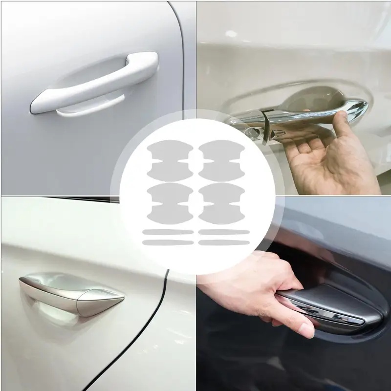 Car Door Handle Sticker 8 Piec - Car Door Handle Protector ulasan dan harga