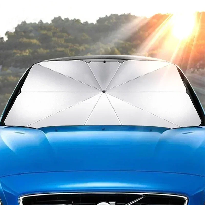 Foldable Car Sun Shade Protect - Windshield Sun Shade ulasan dan harga