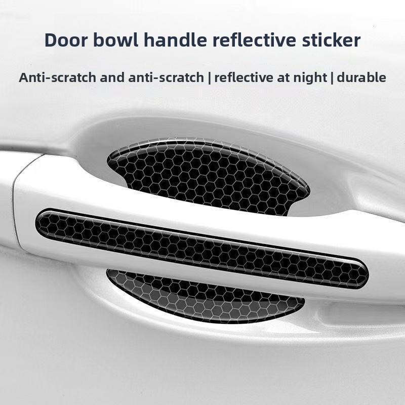4/8PC Car Door Handle Protecto - Car Door Handle Protector ulasan dan harga