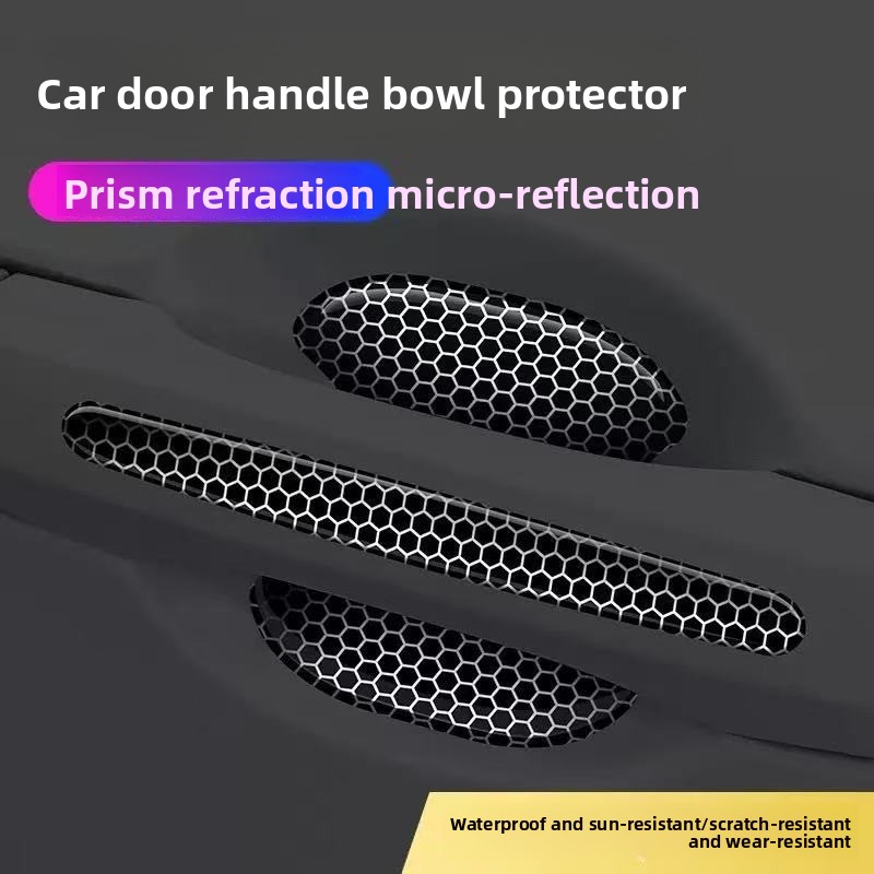 4/8PC Car Door Handle Protecto - Car Door Handle Protector ulasan dan harga