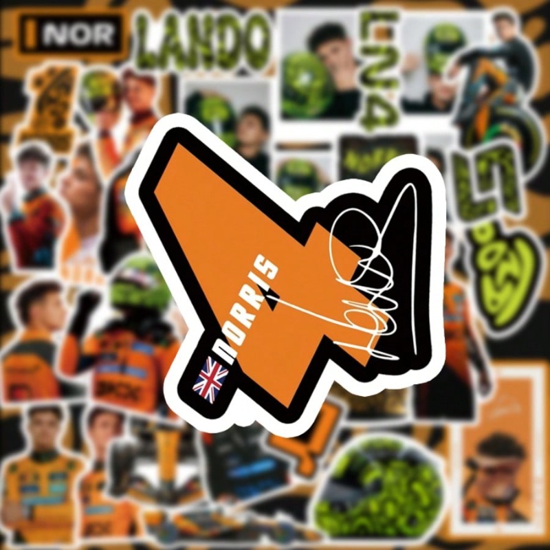 59PCS Lando Norris racing-them - Car Accessories Quotes ulasan dan harga