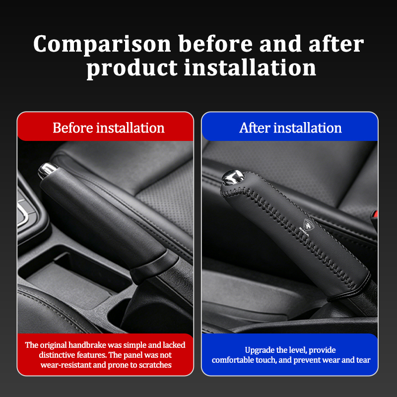 Handbrake Sleeve Leather Hand  - Car Accessories Ertiga ulasan dan harga