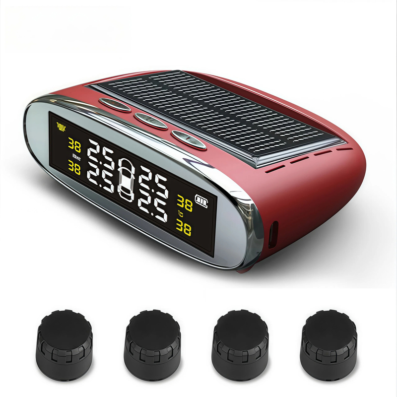 Solar Powered Wireless Digital - Tire Pressure Monitor ulasan dan harga