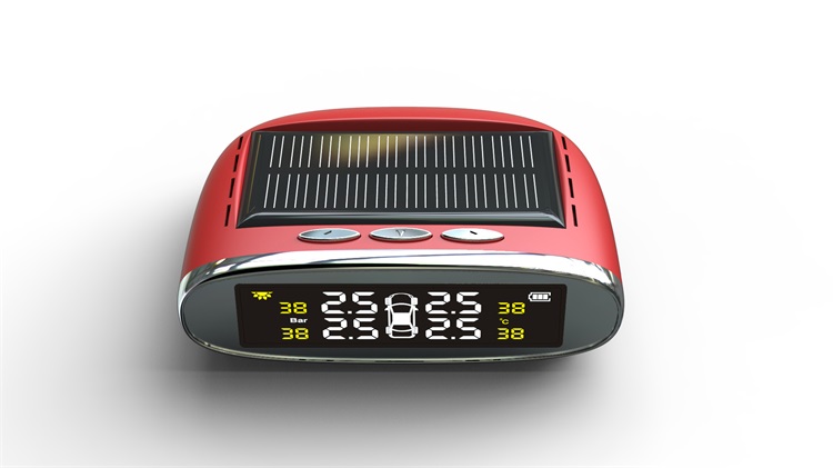 Solar Powered Wireless Digital - Tire Pressure Monitor ulasan dan harga